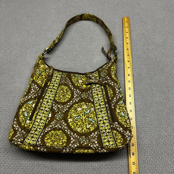Vera Bradley Brown and Yellow Tote Bag - Picture 9 of 9